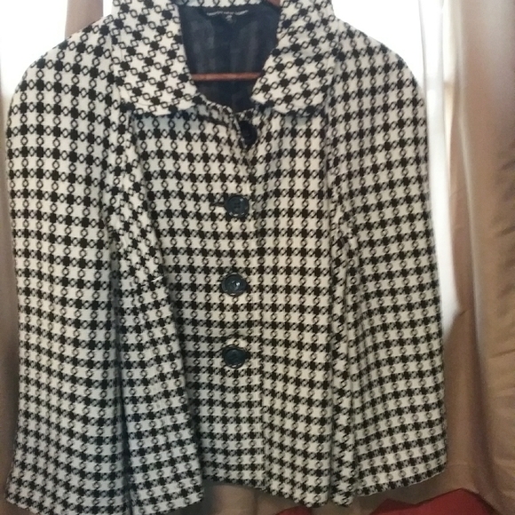 Briggs New York black and white dress jacket - Picture 2 of 7